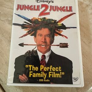 Disney Jungle 2 Jungle DVD with Red and Black Design
